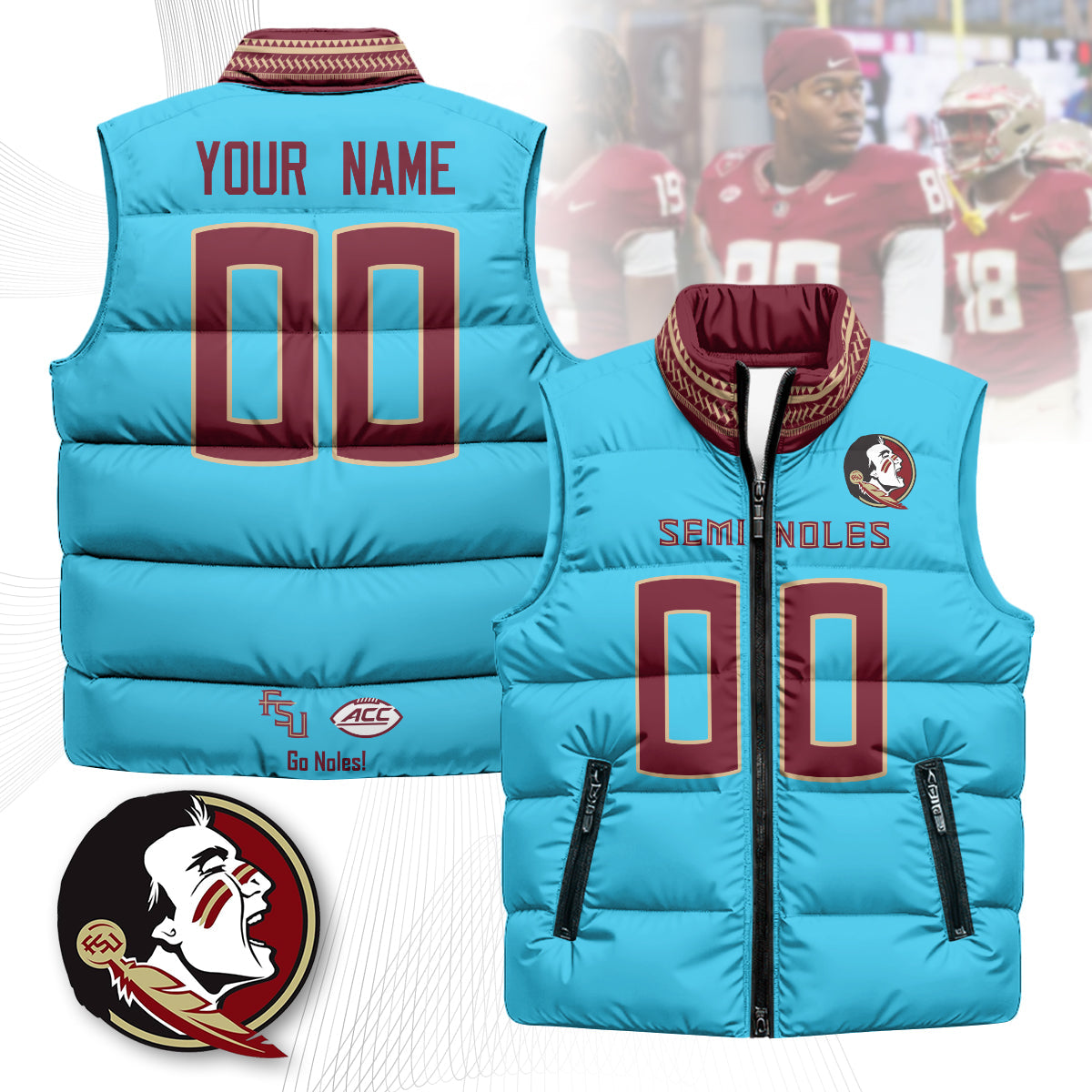 Personalized FSS Unisex Puffer Vest