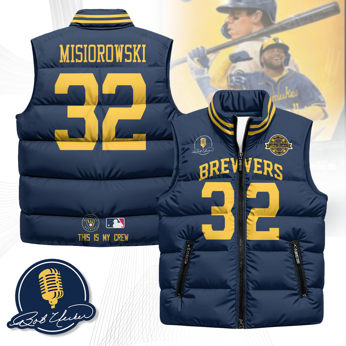 MB Unisex Puffer Vest