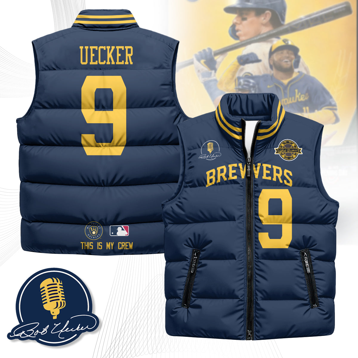 MB Unisex Puffer Vest