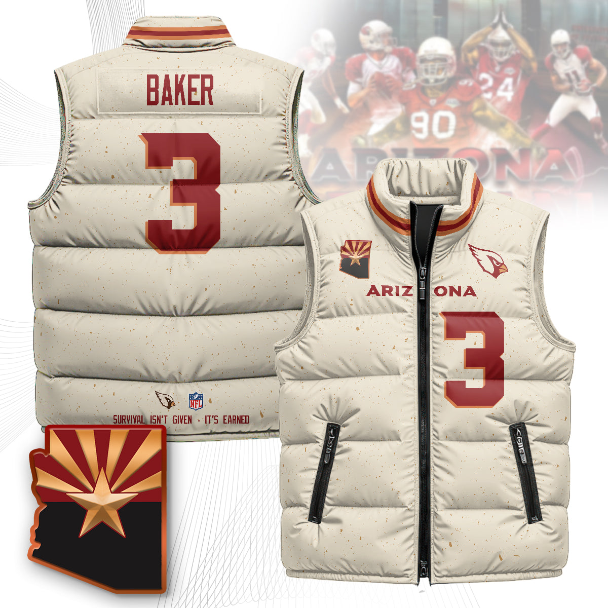 AC Rivalry Series Puffer Vest
