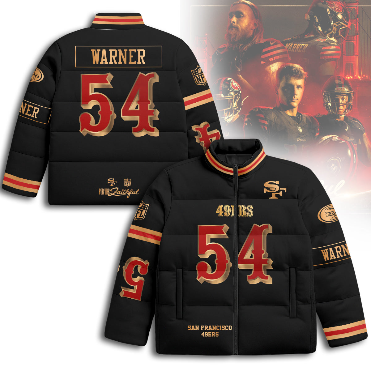 SF  Rivalry Series Puffer Jacket