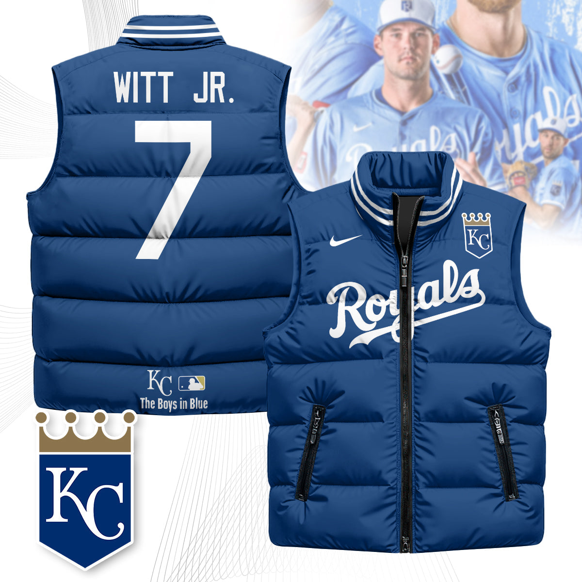 KCR Unisex Puffer Vest