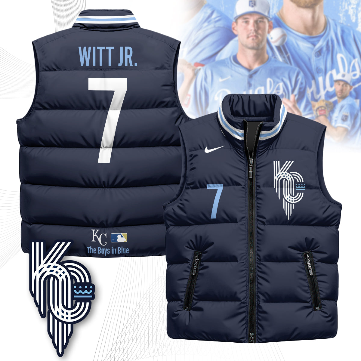 KCR Unisex Puffer Vest