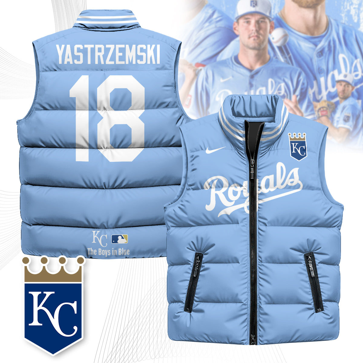 KCR Unisex Puffer Vest