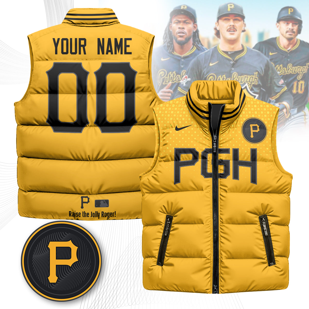 Personalized PP Unisex Puffer Vest