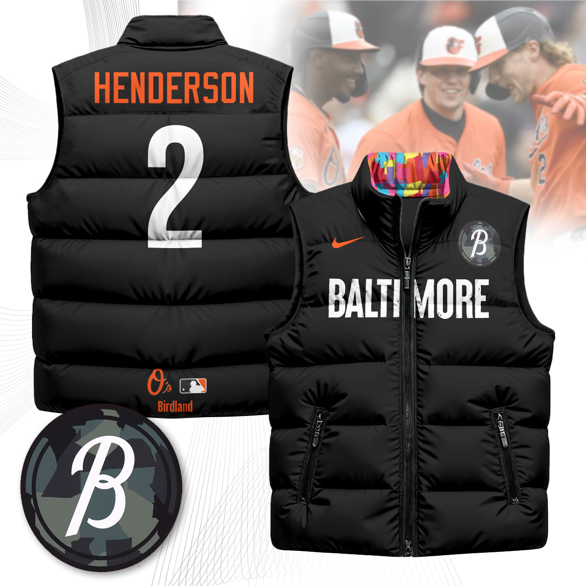 BO Unisex Puffer Vest
