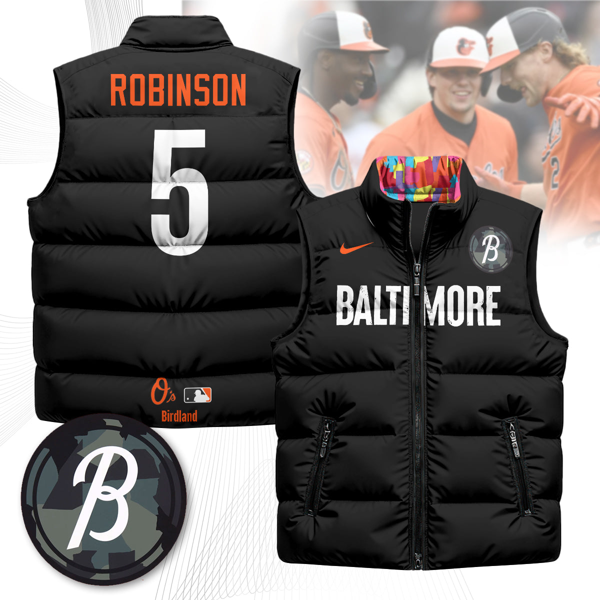 BO Unisex Puffer Vest