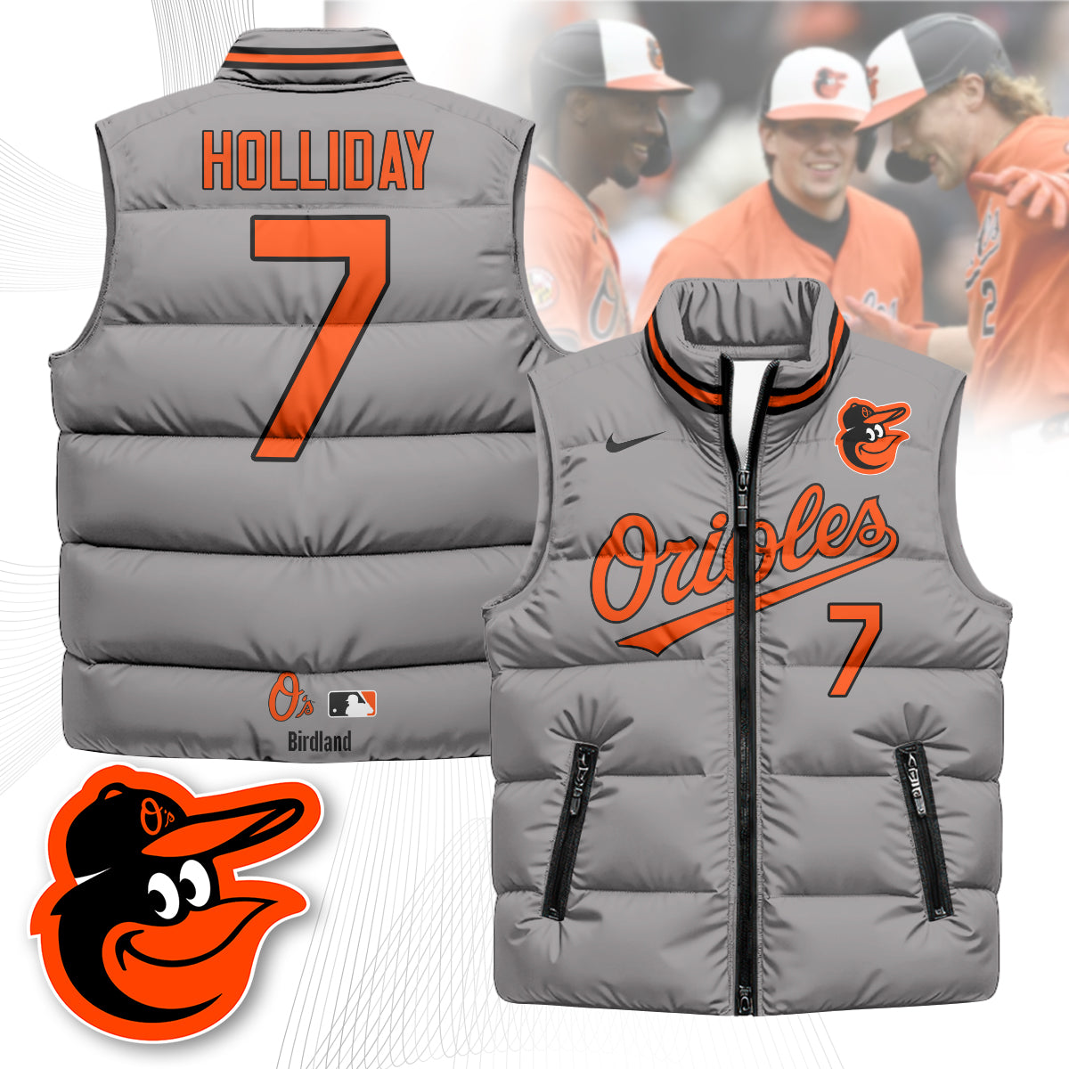 BO Unisex Puffer Vest