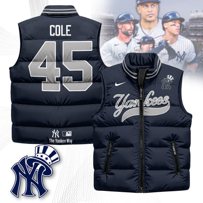 NYY Unisex Puffer Vest