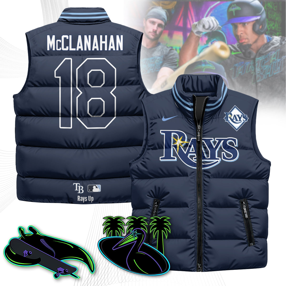 TBR Unisex Puffer Vest