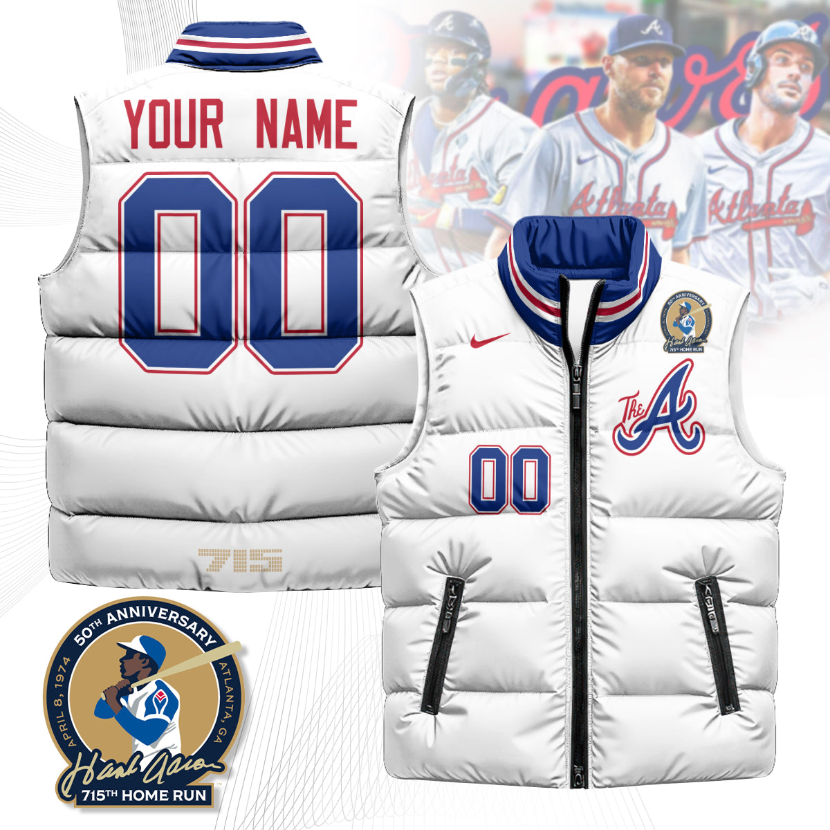 Personalized AB Unisex Puffer Vest
