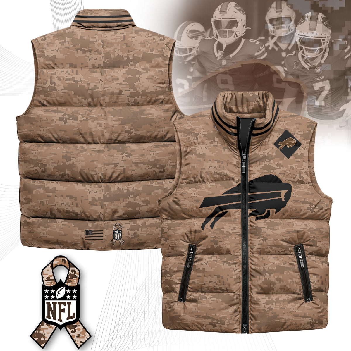 BB Salute To Service Puffer Vest