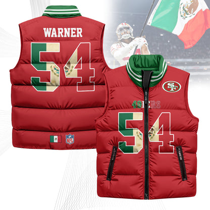 SF Mexico Puffer Vest