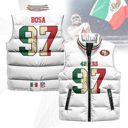 SF Mexico Puffer Vest