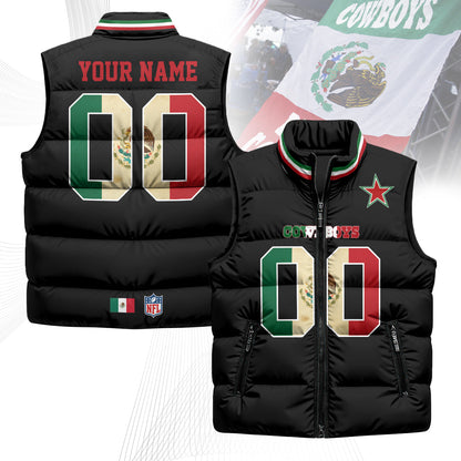 Personalized DC Mexico Puffer Vest