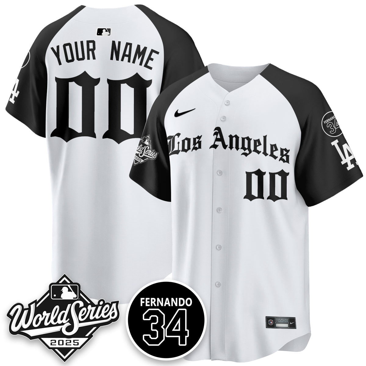 LAD 2025 Gothic NL Champions Custom Jersey - Stitched