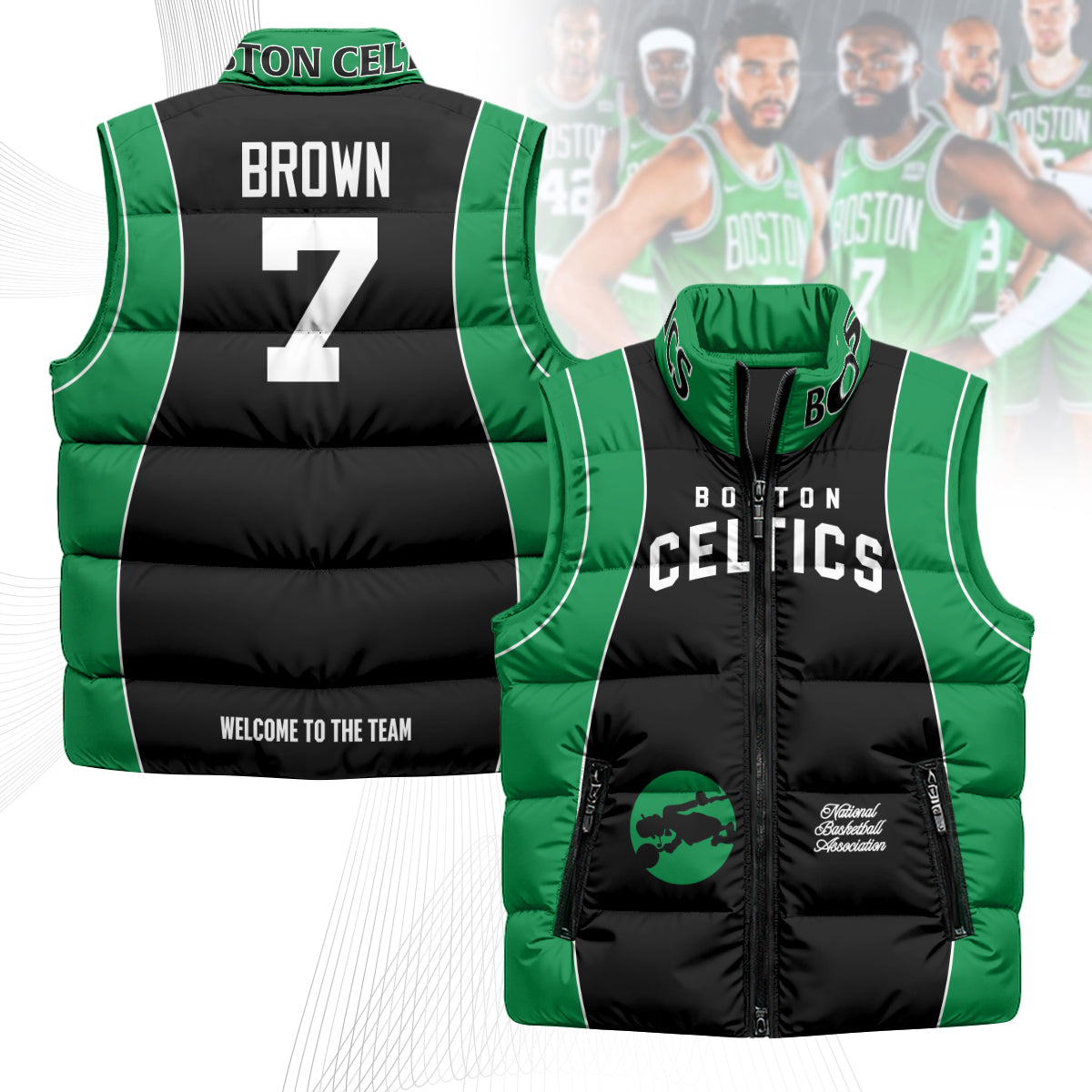 BOS Unisex Puffer Vest