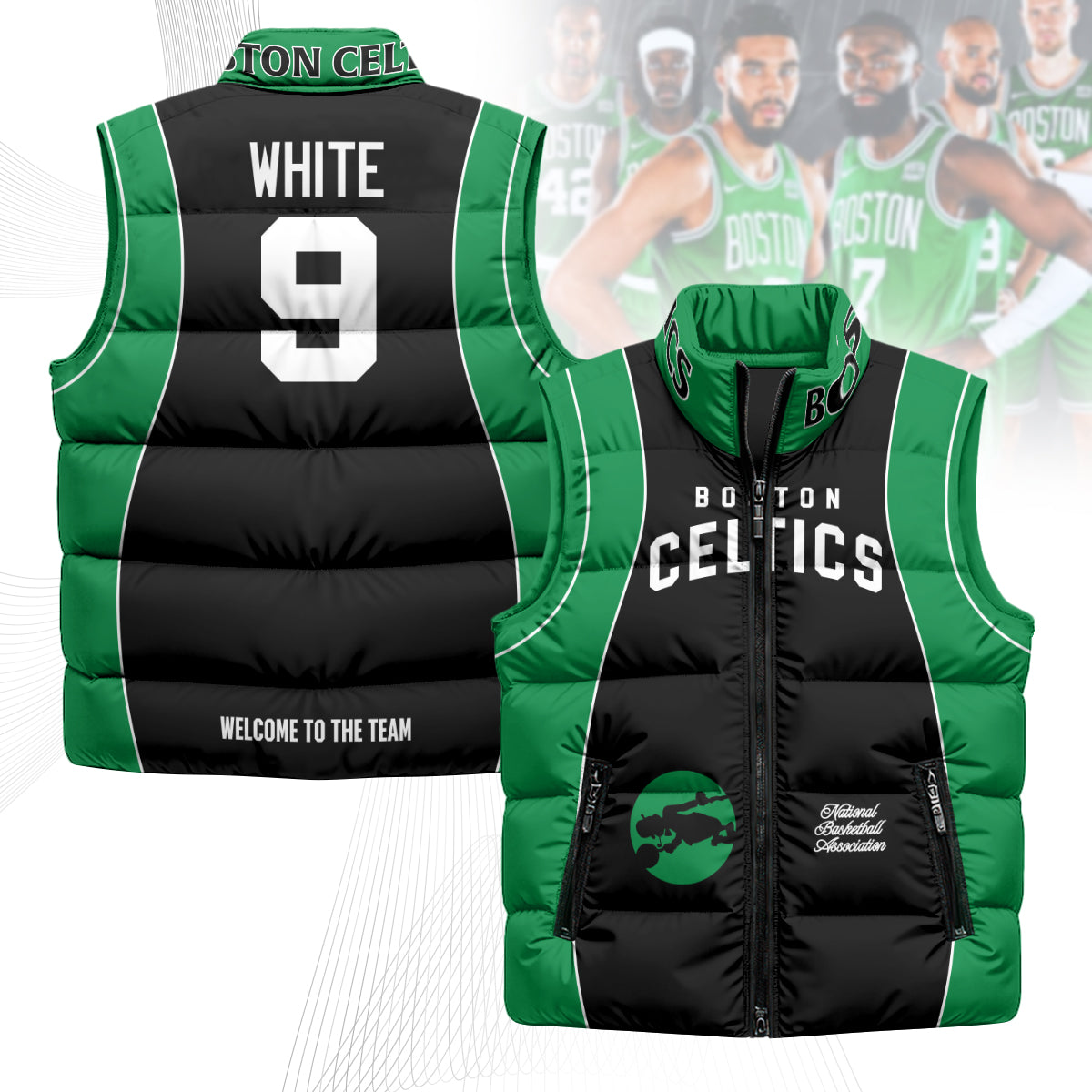 BOS Unisex Puffer Vest