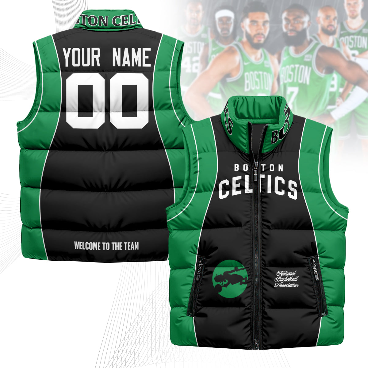 BOS Unisex Puffer Vest