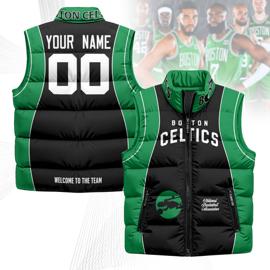 BOS Unisex Custom Puffer Vest
