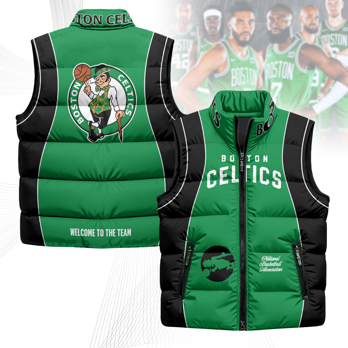 BOS Unisex Puffer Vest