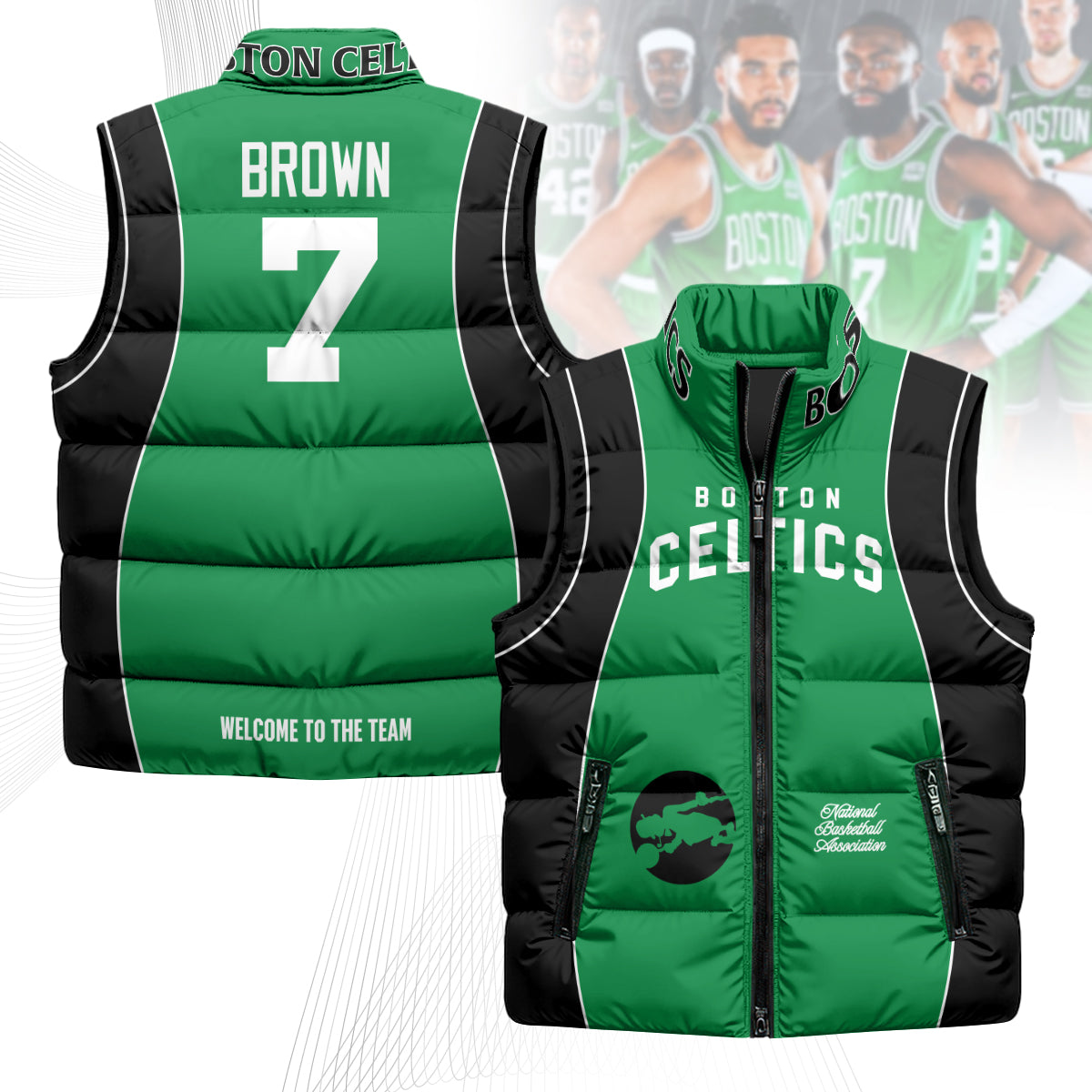 BOS Unisex Puffer Vest