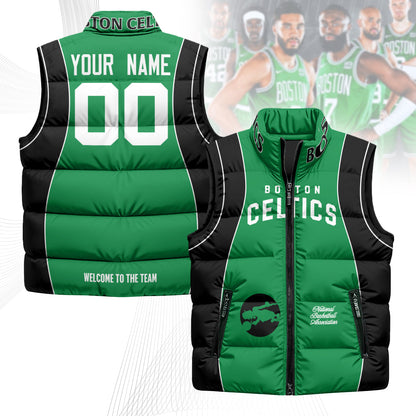 BOS Unisex Custom Puffer Vest