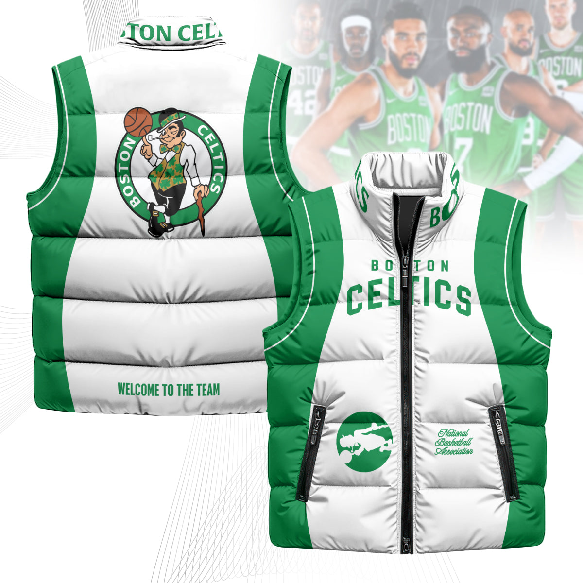 BOS Unisex Puffer Vest
