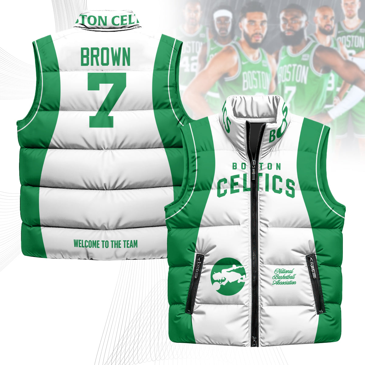 BOS Unisex Puffer Vest