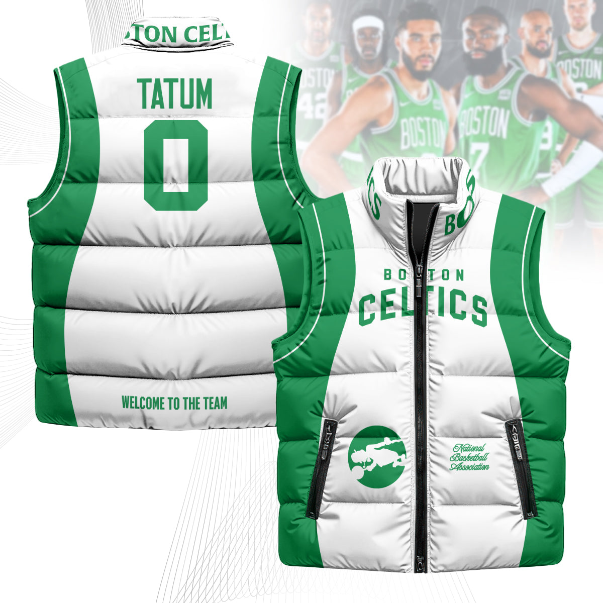 BOS Unisex Puffer Vest