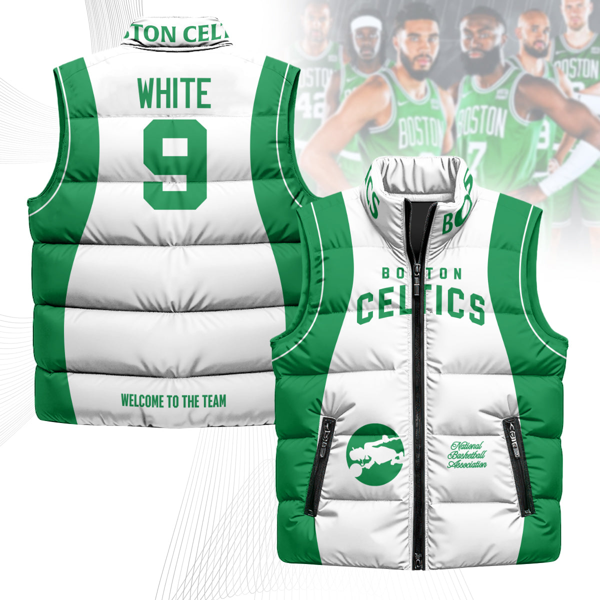 BOS Unisex Puffer Vest