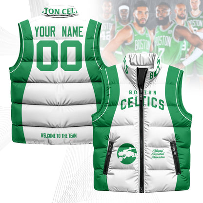 BOS Unisex Custom Puffer Vest