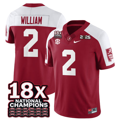BAMA 18x-Time National Champions Vapor Limited Football Jersey