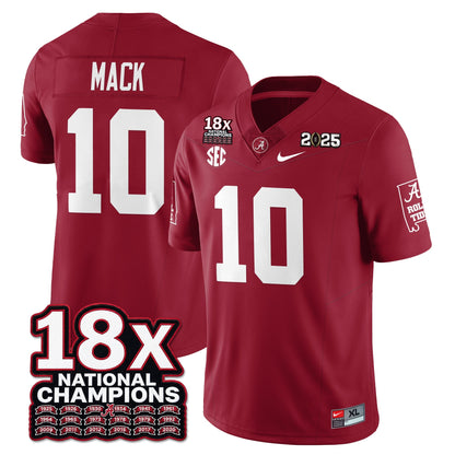 BAMA 18x-Time National Champions Vapor Limited Football Jersey