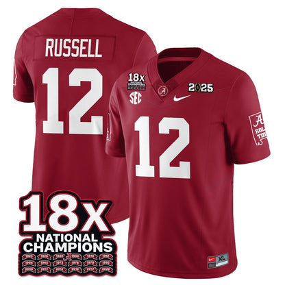 BAMA 18x-Time National Champions Vapor Limited Football Jersey