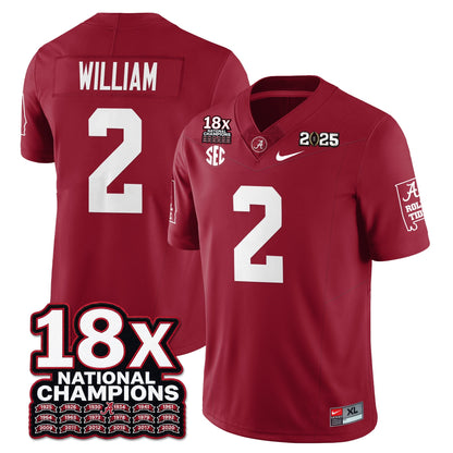 BAMA 18x-Time National Champions Vapor Limited Football Jersey