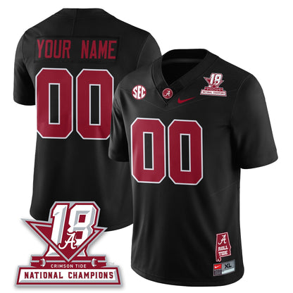 BAMA 18x-Time National Champions Vapor Limited Jersey