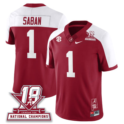 BAMA 18x-Time National Champions Vapor Limited Jersey