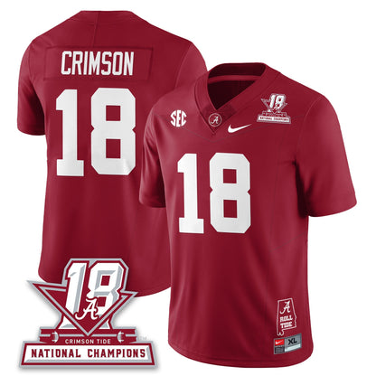 BAMA 18x-Time National Champions Vapor Limited Jersey