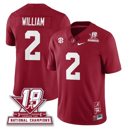 BAMA 18x-Time National Champions Vapor Limited Jersey