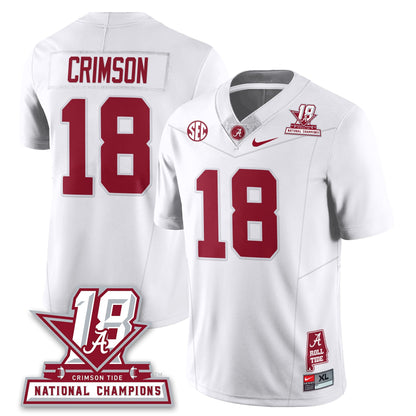BAMA 18x-Time National Champions Vapor Limited Jersey