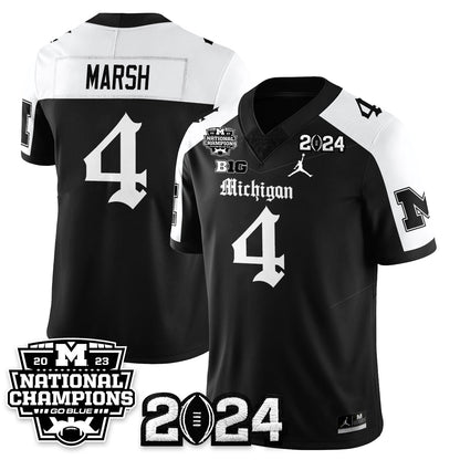MICH Gothic 2023 National Champions Vapor Limited Football Jersey