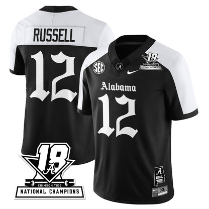 BAMA 18x-Time National Champions Gothic Vapor Limited Jersey