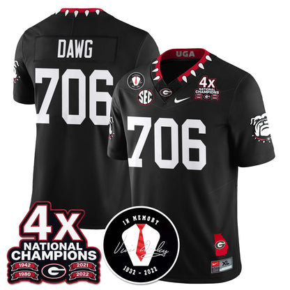UGA 4x-Time National Champions Vapor Limited Jersey
