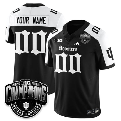 IND Gothic Vapor Limited Football Custom Jersey - Big 10 Champions