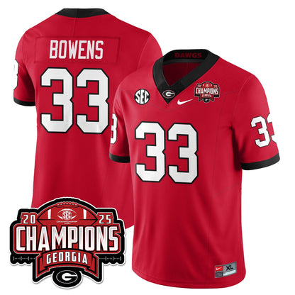 UGA Vapor Limited Jersey - SEC Football Champions