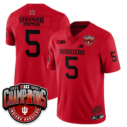 IND Stranger Things Vapor Limited Football Jersey - Big 10 Champions