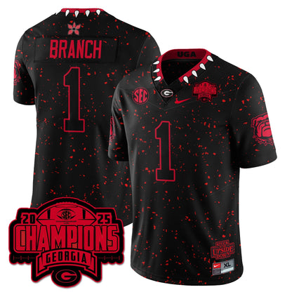 UGA Stranger Things Vapor Limited Jersey - SEC Football Champions