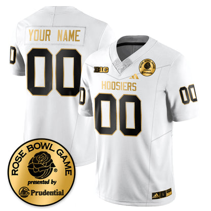 Custom IND Vapor Limited Football Gold Jersey - Rose Bowl