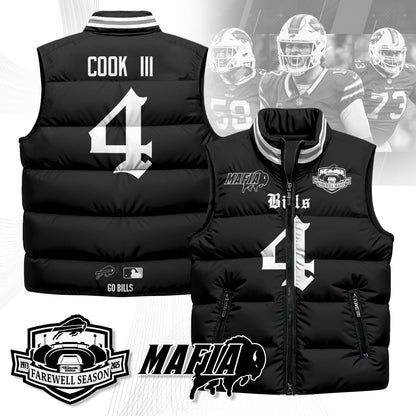 BUF Gothic Farewell Highmark Unisex Puffer Vest